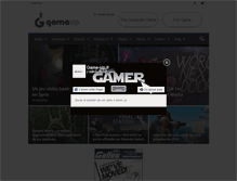 Tablet Screenshot of game-up.fr